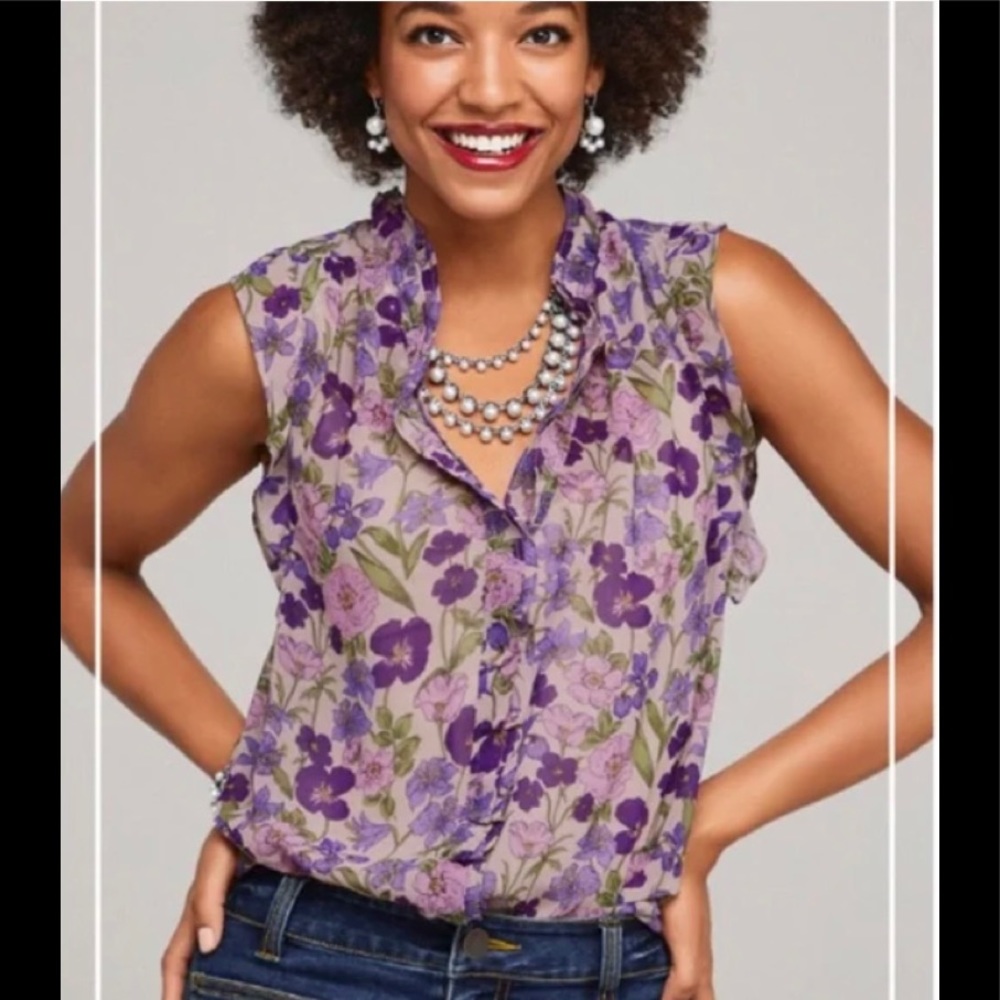 Cabi Trifle top #4168 Size: M